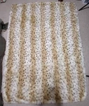 Donna Salyers Fabulous Furs Luxury Faux Lynx Blanket Soft & Fluffy 72" 60". Fixed Price $129.95.