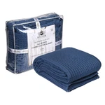 Hillfair 100% Combed Cotton Blanket 102X108 California King (102"X108"), Blue. Fixed Price $83.94.