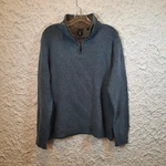 Hudson North Men's Sweater Blue Lambswool Blend 1/4 Zip Pullover Medium Ca 00234. Fixed Price $76.22.