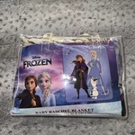 Frozen Anna Elsa Olaf Baby Raschel Soft Blanket Adventure 40" X 50" Disney. Fixed Price $30.00.