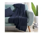 Vcny Home Dublin Cable Knit Throw Blanket. Fixed Price $33.15.
