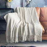 Lomao Knitted Blanket With Tassels Bubble Textured Lightweight Throws For. Fixed Price $38.29.