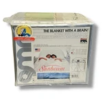 Sunbeam Omni Queen Electric Blanket Dual Control Blue Nos Vintage Smart. Fixed Price $178.09.