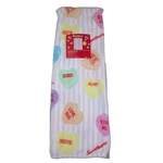 Sweethearts Soft Plush Throw Blanket 50"X70" Pastel Colors Valentines Day. Fixed Price $27.41.