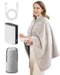 Heated Blanket Battery Operated,with Pack,cordless Usb Shawl,o.... Fixed Price $77.42.