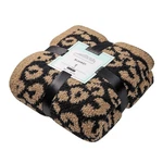 Bearberry Fuzzy Leopard Knitted Throw Blanket Soft Cozy Warm Microfiber Blank.... Fixed Price $61.57.