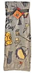 Disney Hocus Pocus 50"X70" Halloween Trouble Brewing Gray Throw Blanket Binx. Fixed Price $28.79.