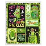 Juirnost Pickle Throw Blanket For Teen Girls And Women, Funny Single, Green. Fixed Price $28.38.