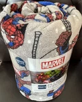 Marvel Superhero Spiderman Gray 5X6 Ft Oversized Throw Blanket The Big One New!. Fixed Price $21.95.