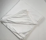 Nate Berkus Duvet Full Queen 100% Cotton Corded Trim White/blush. Fixed Price $28.00.