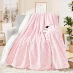 Maxeve Heated Electric Throw 50"X60" Faux Rabbit Fur Blankets With. Fixed Price $81.99.
