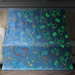 Jekeno Gaming Gifts Toys For Kids Boys Glow The 50"X60", Gamer-blue. Fixed Price $30.15.