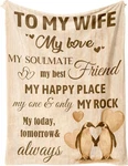 Ueedklaayy For Wife From Husband,gifts Her 50 X 60 Inch,. Fixed Price $28.41.