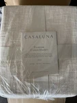 King Cotton Slub Blanket Natural - Casaluna. Fixed Price $54.00.