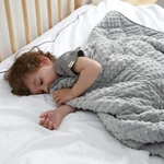 Maxtid Weighted Blanket For Kids 36"X48" Cotton 5LBS, Grey. Fixed Price $59.75.