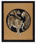 Nwt Dolce & Gabbana Casa Silk Wool Leopard Print Throw Blanket. Fixed Price $2900.00.