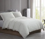 3PC Duvet Cover Bedding Set Linen Cotton With Hemstitch Design. Fixed Price $23.99.