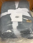 Nwt Ugg Euphoria Throw Blanket, Reversible, Chambray Plush Soft Cozy 50 X 70 In. Fixed Price $45.00.