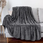 Throw Blanket For Sofa Couch Bed Lightweight Microfiber Polyester Waffle Pattern. Fixed Price $19.99.