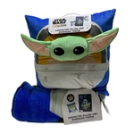 Disney Star Wars The Mandalorian Grogu Baby Yoda Character Pillow & Oversized. Fixed Price $26.99.