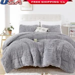 Ultra Soft Fluffy Plush Comforter Set Cozy Bedding Bedrom Indoor Durable New. Fixed Price $117.02.