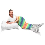 Mermaid Tail Blanket Rainbow Sparkle Flippy Sequins 18X52 Inch Soft Plush Throw. Fixed Price $19.95.