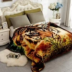 Jyk Korean Faux Mink Fleece Blanket 83" 91", 5.7 Lb - 2 Ply Reversible Soft.... Fixed Price $69.17.