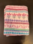 Holiday Home 60X50 Easter Fairisle Throw Blanket, Pink Floral Multi Color. Fixed Price $9.00.