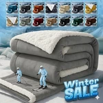 Winter Nights Soft Fleece Quilt Dual Sided Sofa Couch Blankets. Fixed Price $19.99.