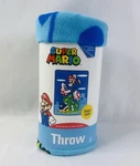 New Super Mario High Jump Throw Blanket 46 In X 60 (117 152 Cm). Fixed Price $16.99.