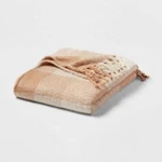 Plaid Faux Mohair End Of Bed Throw - Threshold. Fixed Price $43.49.
