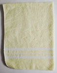 Vtg Yellow White Stripe Baby Blanket Acrylic Unisex Wpl 1675 Rounded Corners. Fixed Price $27.99.
