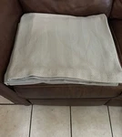 Hotel Collection Cotton Gray Blanket Full-queen Size Textured Pattern 82X85 Guc. Fixed Price $35.99.