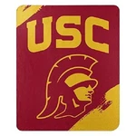 Northwest Ncaa Usc Trojans Fleece Throw Blanket, 50" X 60", Painted. Fixed Price $19.95.