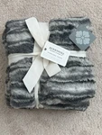 Nwt Berkshire Oversized Gray Throw Blanket. Fixed Price $25.00.