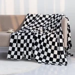 Lomao Throw Blankets Flannel With Checkerboard Grid Pattern Soft Thro.... Fixed Price $44.43.
