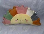 Isaac Mizrahi New York Stuffed Plush Sun Throw Pillow Yellow Orange Pink Nursery. Fixed Price $22.00.