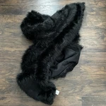 Horimote Home Faux Fur Throw Blanket Black 50X60 Luxury Soft Fuzzy New Nwot. Fixed Price $25.00.