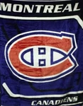 Montreal Canadians Plush Blanket, 60 X80 - Warm & Soft Nhl. Fixed Price $59.99.