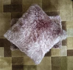 Vintage-woven Workz-faux Fur (?) Heavy Brown Throw Blanket & Pillow-new. Fixed Price $44.95.