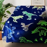 Comfar Dinosaur Blanket For Boys, Glow The Dark Kids/.... Fixed Price $29.02.