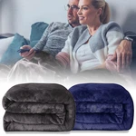 Elegant Flannel Fleece Throw- Large,soft & Warm Blanket For Bed Emergency Use. Fixed Price $12.85.