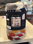 Pendleton Reversible Plush Throw 50" X 70" Legend Lake Gray Polyester New. Fixed Price $34.99.