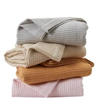 Great Bay Home 100% Cotton Waffle Weave Thermal Blanket. Super Soft Season. Fixed Price $75.39.