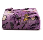 Purple Hocus Pocus Oversized The Big One Throw Blanket 60X72 Halloween New. Fixed Price $17.00.