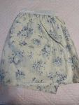Vintage Ralph Lauren Fairdale Floral Blue Roses Twin Dust Ruffle Bed Skirt. Fixed Price $65.00.