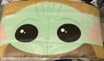 Star Wars: The Mandalorian Child Baby Yoda Weighted Plush Blanket. Fixed Price $29.28.