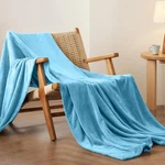 Luxury Cool Fleece Soft Warm Cozy Twin Queen Size Throw 310 Gsm. Fixed Price $27.59.