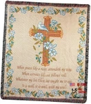 Manual Inspirational Collection Tapestry Throw Verse, Is Well With, 50. Fixed Price $74.11.