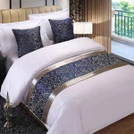 Twelve Blue Floral King Scarf Runner Bedding Scarves Cover For Home. Fixed Price $42.38.